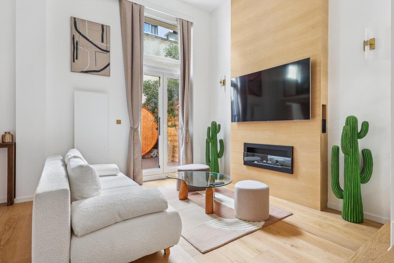 Suite Luxueuse Avec Jardin Prive Sauna Et Jacuzzi Paris Exterior foto